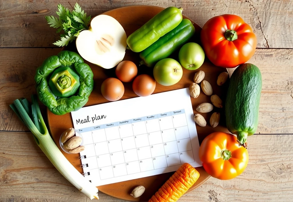 Frische Zutaten und persönlicher Ernährungsplan